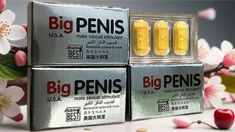 Viên thuốc uống cường dương nam Big Penis Mỹ